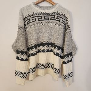 Top Top Vintage knit pullover sweater size small